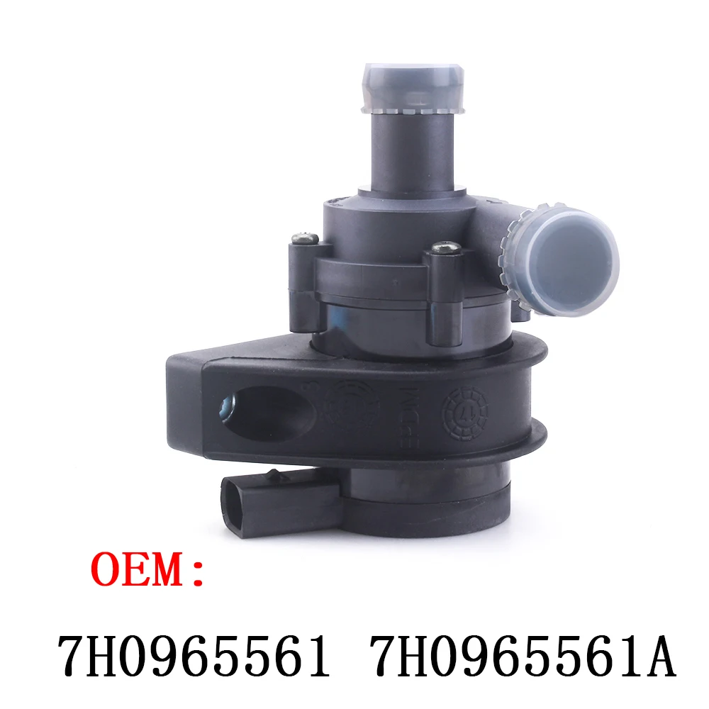NUOVA pompa acqua refrigerante ausiliaria aggiuntiva per VW Volkswagen Multivan T5 Sharan Transporter Riscaldatore 7H 0965561 7H 0965561 A