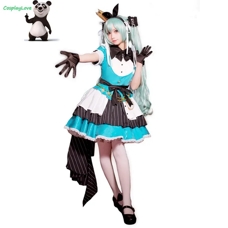 CosplayLove Miku Alice Lolita Dress Cosplay Costume For Girl Halloween Christmas