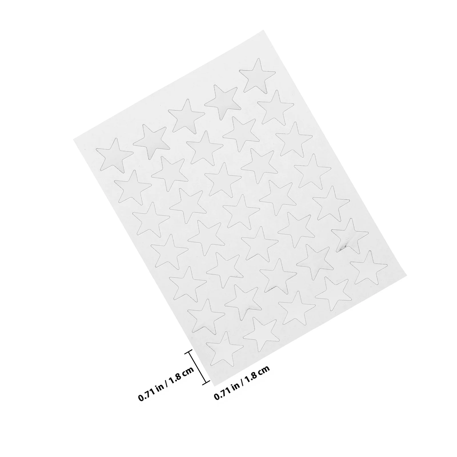 35 قطعة 2 أكياس صغيرة الخماسي على شكل مكافأة ملصقات ذاتية اللصق ملصقات الزخرفية للفصول الدراسية مدرسة مكتب استخدام القرطاسية #2