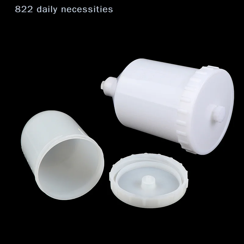 convenientPlastic Spray Paint Cup Sprayer Cup Spray Parts 125ml 250ml 600ml Mini paint spray internal tooth pot