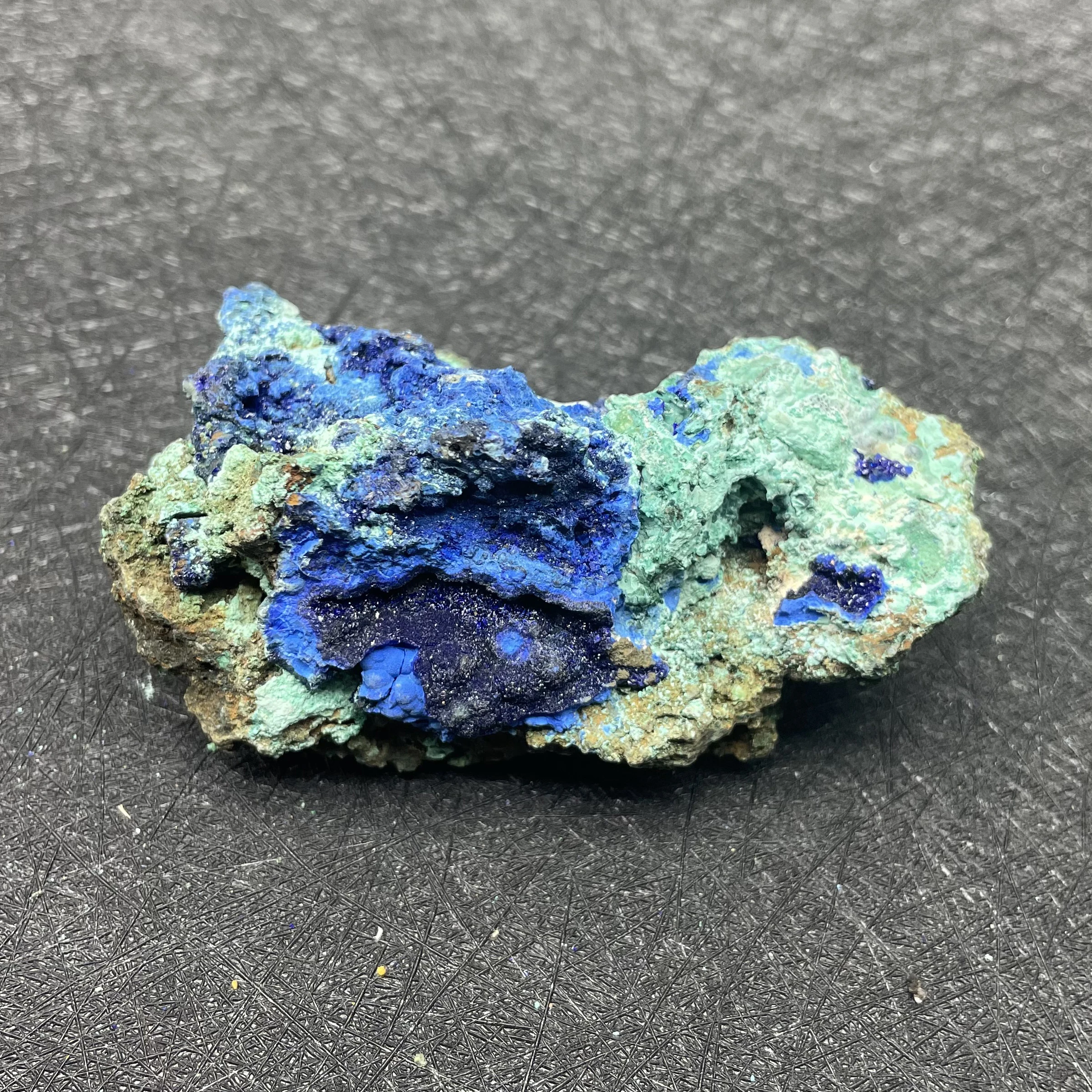 100g Natural Crystal Rock Raw Azurite Malachit Mineral Specimen Quartz Decor Polished Divination Healing Gift Reiki D32