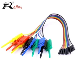 25CM High Efficiency Test Hook Clip Logic Analyzer Cable Gripper Probe Test Clamp Kit For Chips Pins Connecting Testing