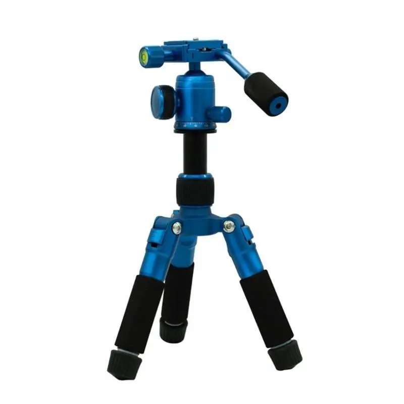 652F Desktop Tripod 20Inch Mini Size with 360 Degree Rotation Head Supports Up to 11lbs for Travel DSLR Cameras and Phones