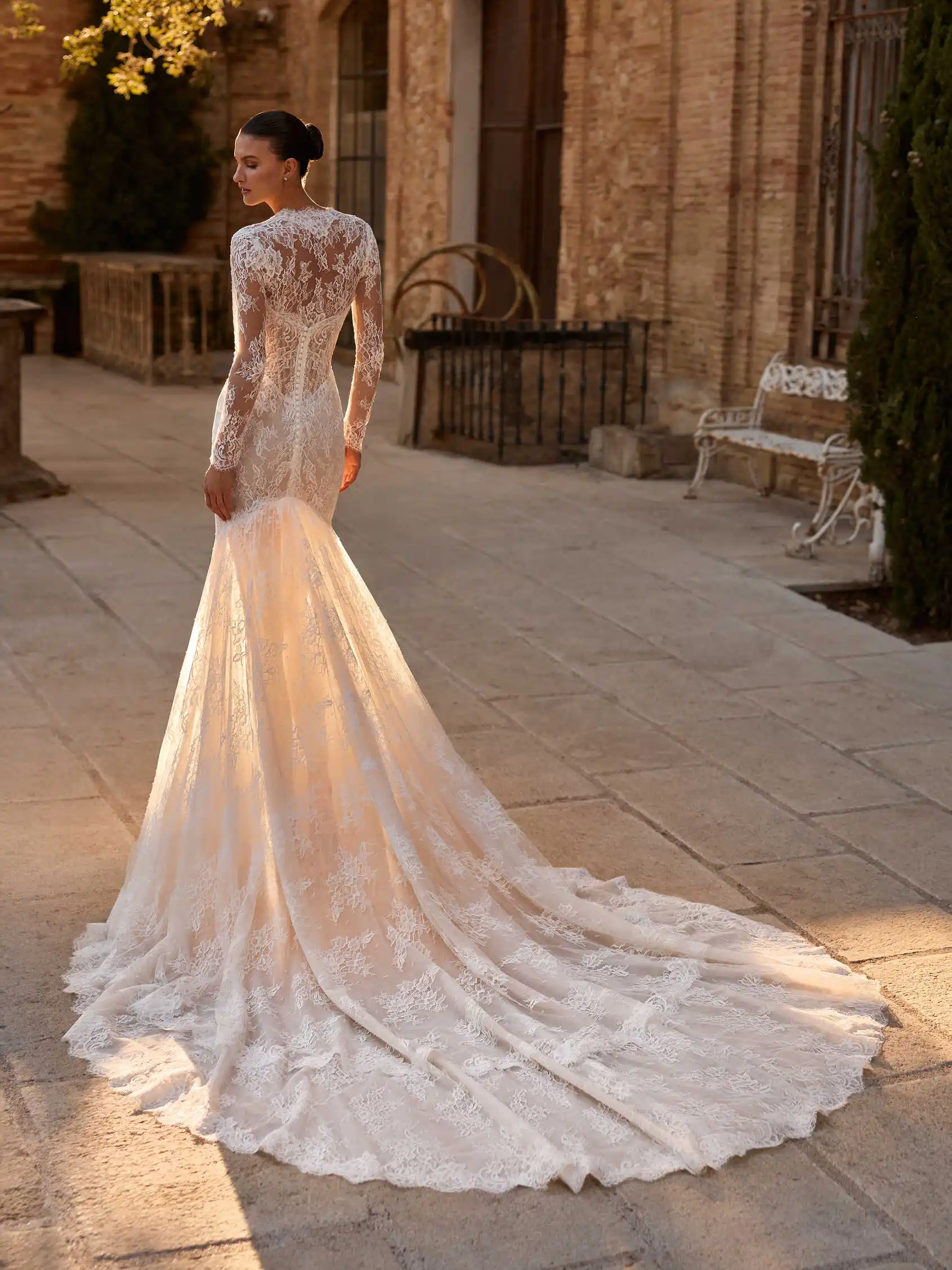 Mermaid Wedding Dress Vestido De Novia Encaje Boda 2 En 1 Desmontable Long Sleeve Curvy 2027 Simple Dresses For Bride Bespoke