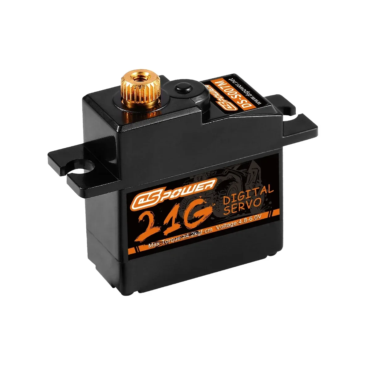 DSPOWER 17g 21g Digital Plastic /Metal Gear Waterproof Servos Mirco Mini Servos for 1/16 1/18 RC Car Wltoys 144001 144010 Plane