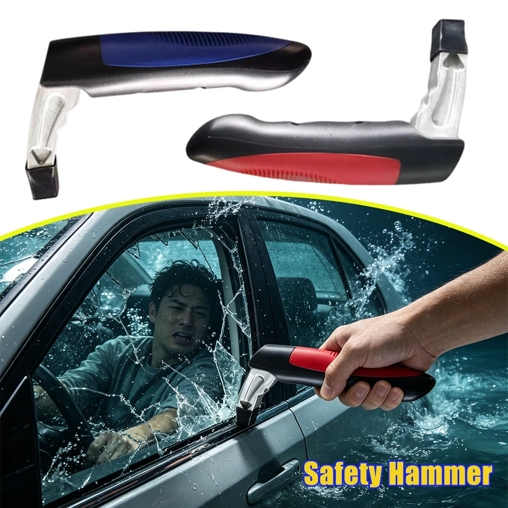 

Window Breaker Seat Belt Cutter Car Door Armrest Safety Hammer Car Emergency Escape Tool Vehicle Life Saving Survival Kit