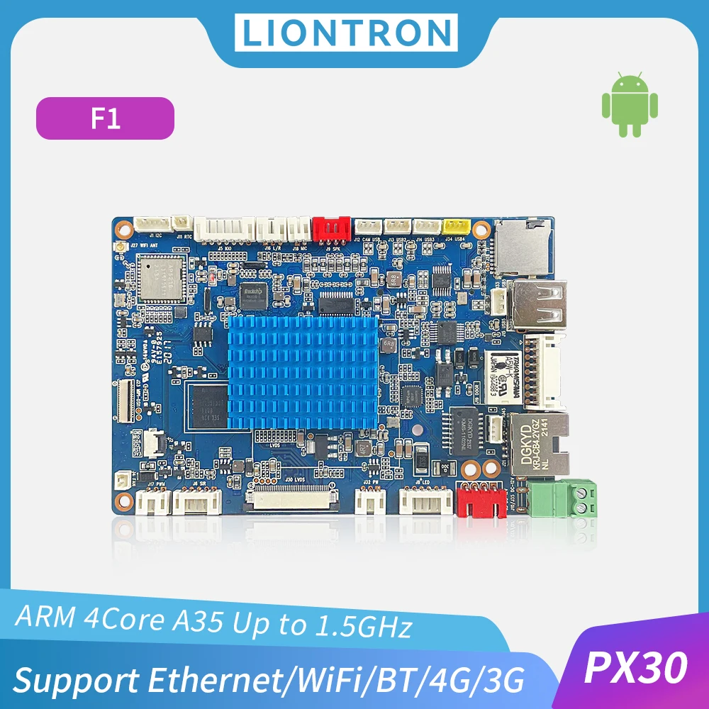 Placa de Control de Acceso con Reconocimiento Facial Inteligente Liontron, CPU de 4 Núcleos A53, Múltiples Interfaces de Pantalla, Control de Acceso de Seguridad