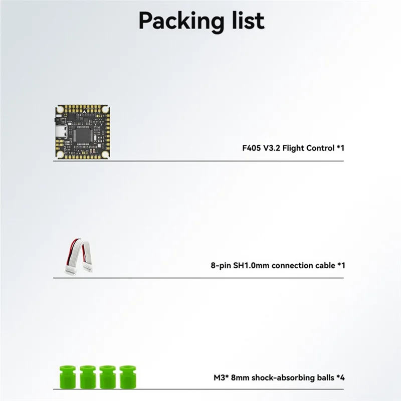 ELECT-F405 V3.2 For RC FPV Freestyle Drone Compatible Flight Controller FC ICM42688P Bluetooth Wireless Adjust Parameter DIY Par