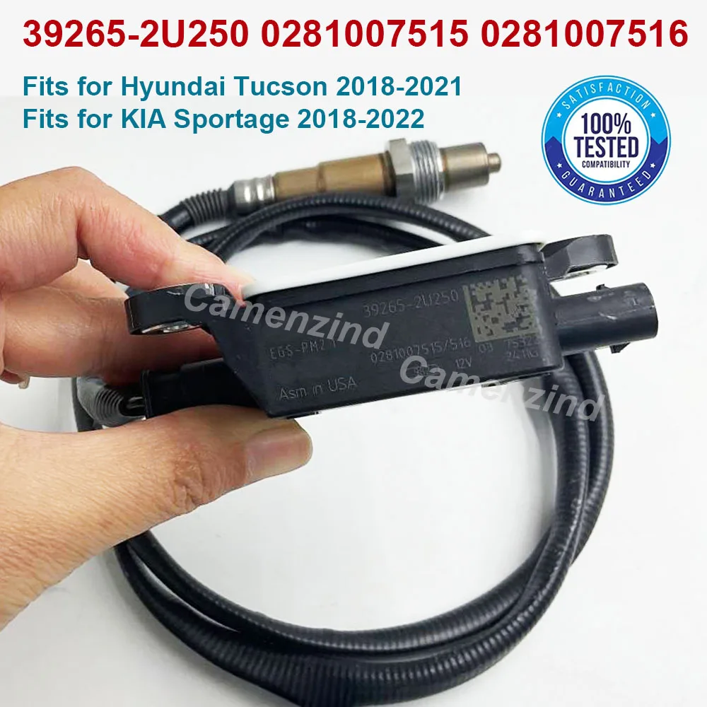 

39265-2U250 392652U250 0281007515 0281007516 For H-yundai Tucson K-ia Sportage 2018-2022 PM Sensor Particulate Matter Sensor
