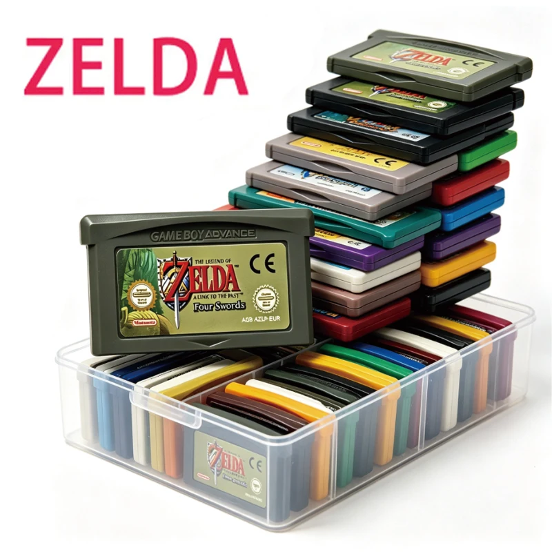 HOT ## GBA Game Cartridge 32 Bit Video Game Console Game Card Link To The Past Awakening DX Minish Cap@@