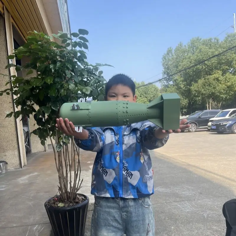 

3D Printed Little Boy Atomic Model US Army WWII Nuclear 3D Military Model for Collectors and Enthusiasts Display Toy