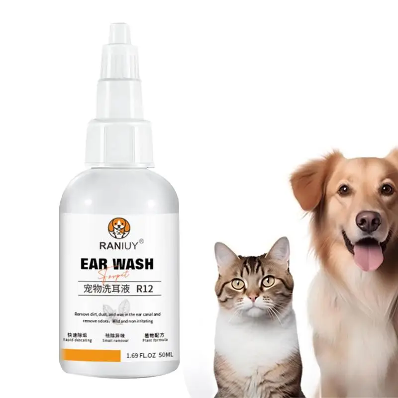 Cat And Dog Ear Cleaner Earmite Ear Drops Dogs Ear Wax Cleaning Agent Ear Mites Remover Pet Contagions Controller Pet Products