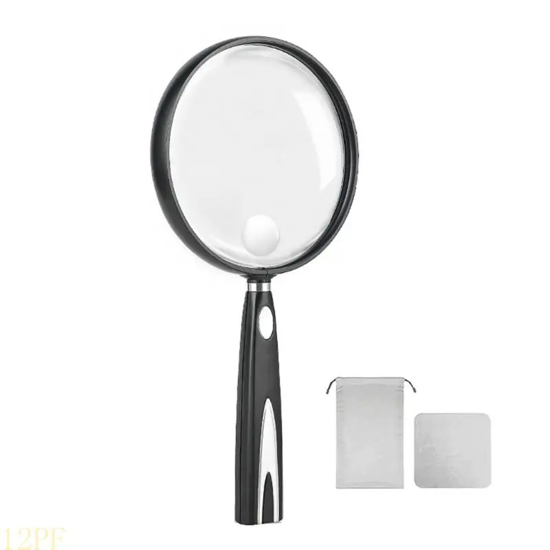 12PF 2 Time/1.5 Time Glass Shatterproof Design Nonslip Handle Perfect for Close Work Reading by Elderly Adults Nature