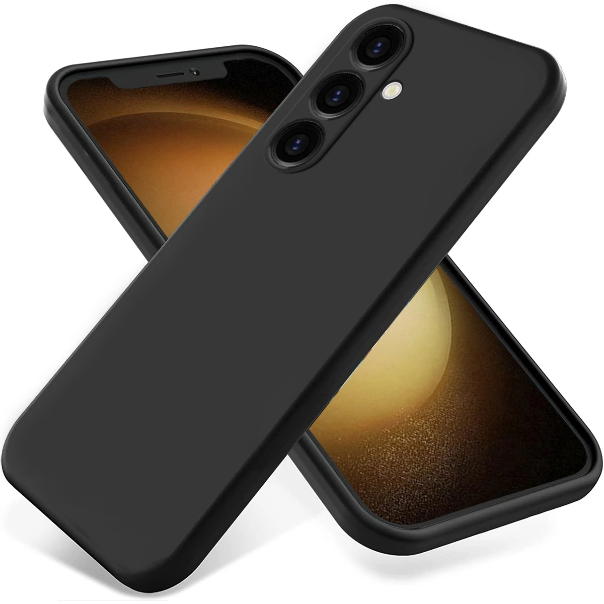Para Samsung Galaxy A25 a prueba de golpes cuadrado silicona líquida TPU funda de teléfono Samsung Galaxy A05 A15 A35 A55 maleta Galaxy A06 A16