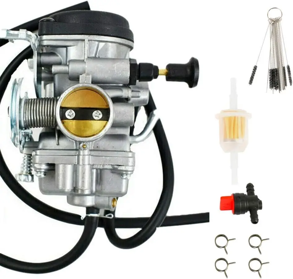 TW200 Carburetor with Oil Filter Fit for Yamaha TW200 TW 200 2001-2017 Trailway ATV Motorcycle Carburetor Replacement Part