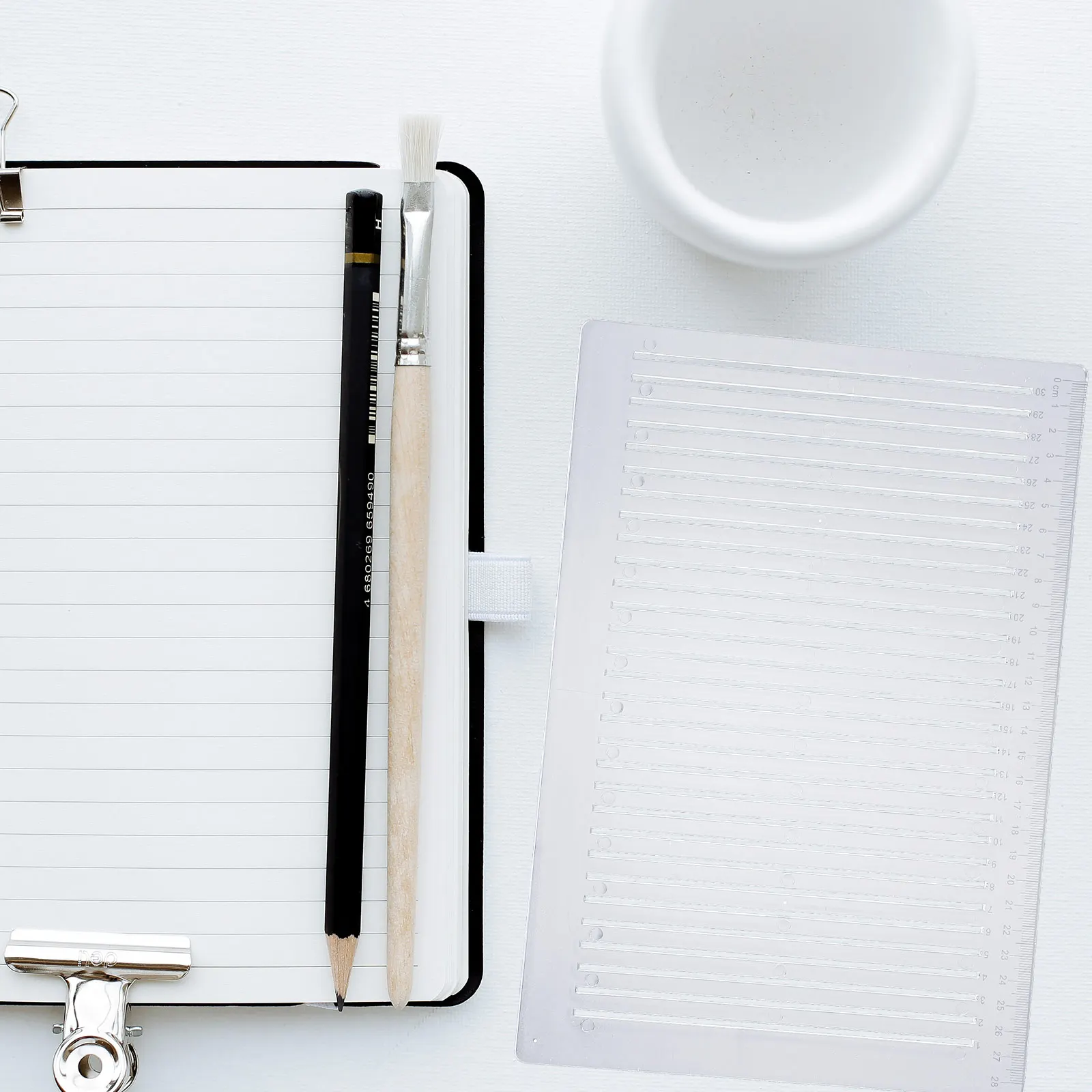 Answer Line Ruler Drafting Paper Rulers Drawing Tool Straight Border Stencil Envelope Calligraphy Lines for