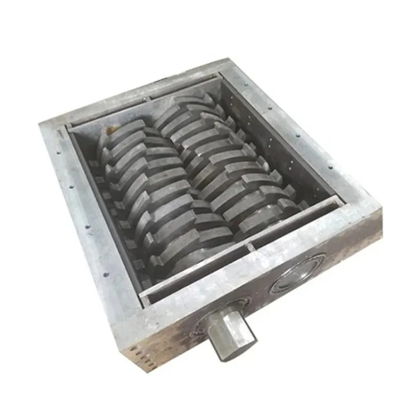 Factory Double Shaft 9CrSi HSS and  Material Shredder Machine Parts Shredder Box