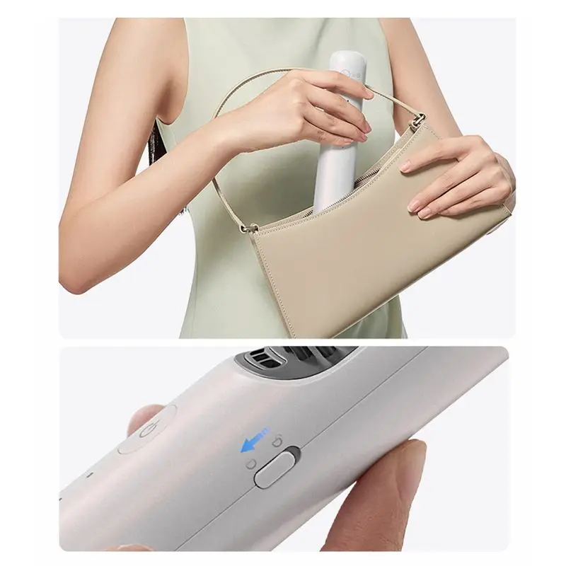 A38T-For Mijia Wireless Straight Hair Comb Negative Portable Hair Care Styling Comb For Smart Home Products