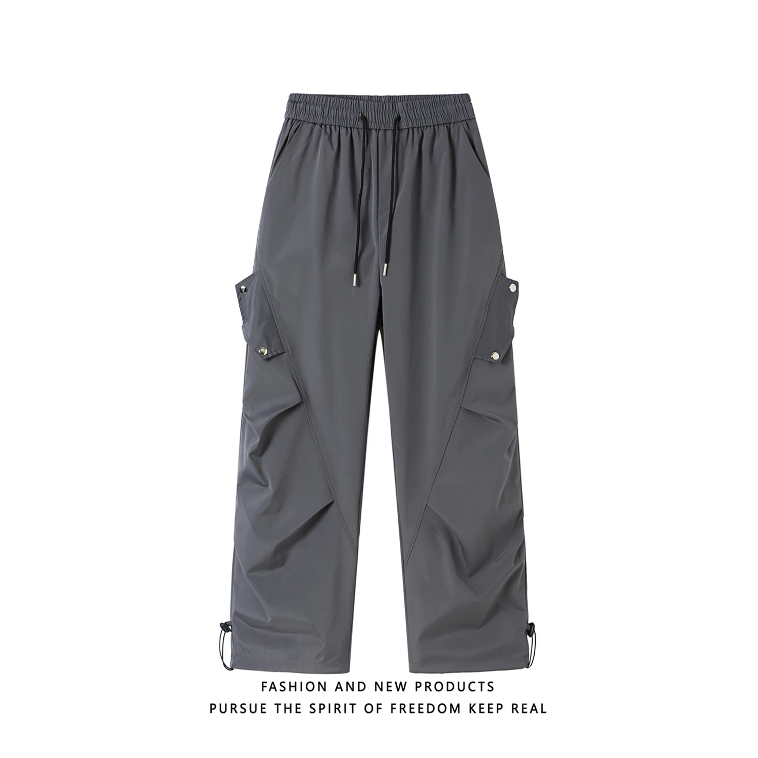 

Loose Outdoor Assault Pants Workwear Trousers Men's Summer Thin Loose Sports Casual Paratrooper Pants Straight Leg Casual Pants