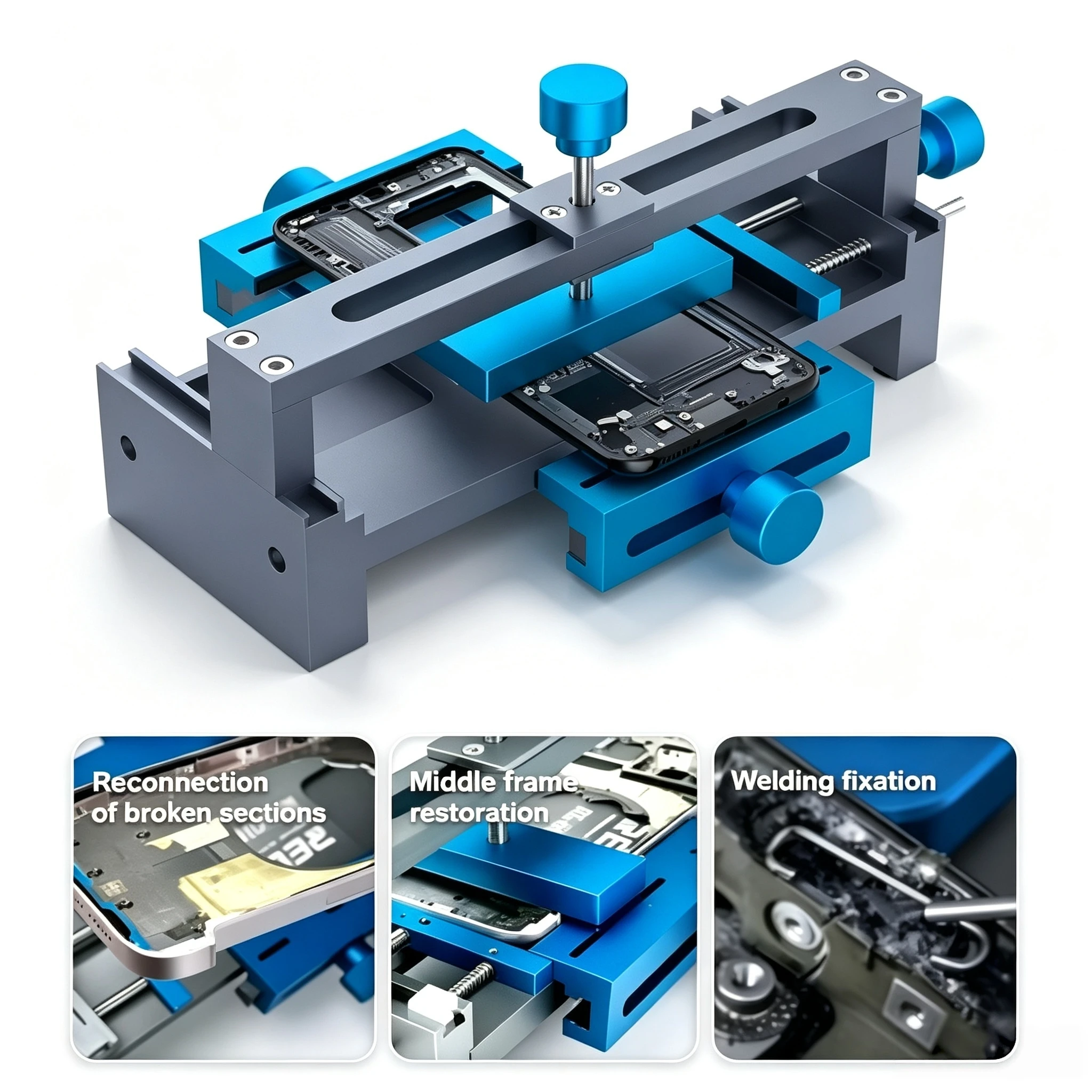 RELIFE RL-601P Max multifunctional corrector, mobile phone frame/LCD screen/back cover disassembly/no heating repair fixture