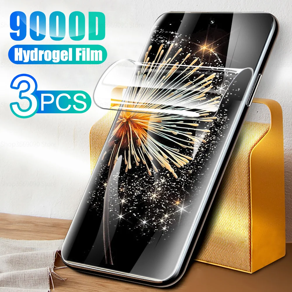 3pcs Hydrogel Film For Xiaomi Mix Fold 3 5G HD Full Cover Protective Soft Film Xiomi MixFold 3 Mix Fold Fold3 MixFold3 not glass