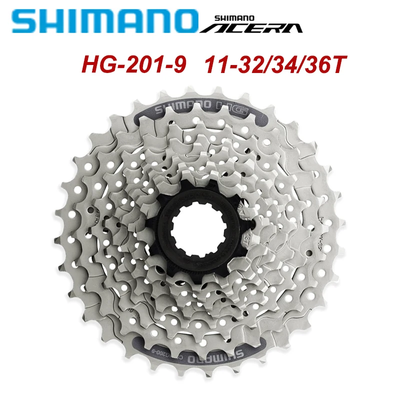 

Кассета SHIMANO ALTUS M2000 CS-HG201 9 скоростей, Звездочка для горного велосипеда HYPERGLIDE 11-32T 11-34T 11-36T, маховик для горного велосипеда