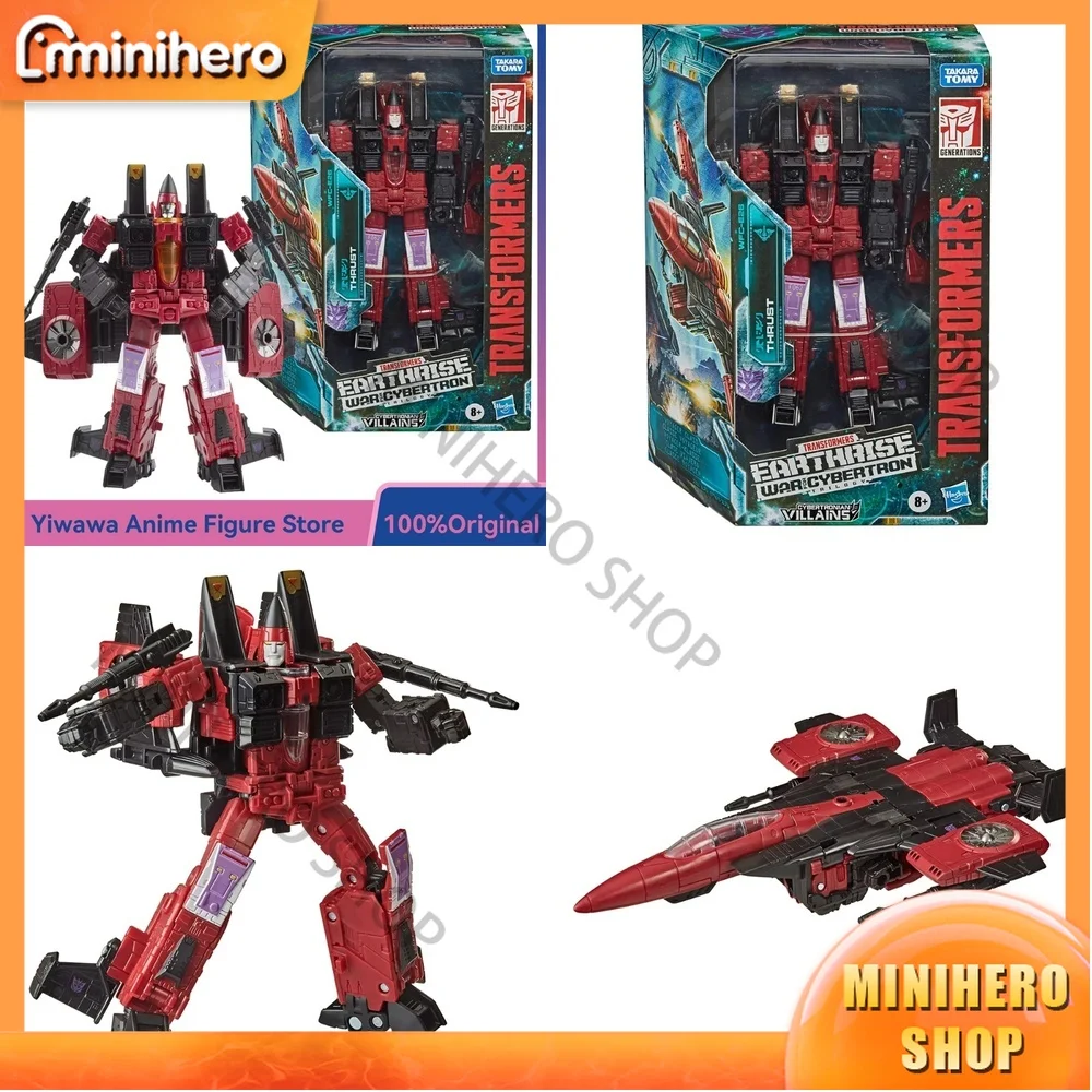 

In Stock Hasbro Transformers War for Cybertron Earthrise WFC E26 Thrust 18 cm Voyager Class Action Figure Robot Toy Gift