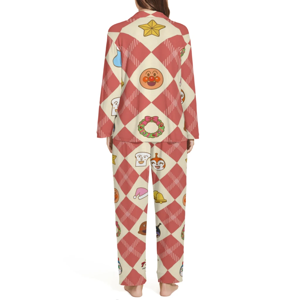 Komplettes Set bedruckter Pyjama, bequem/süß/pattern