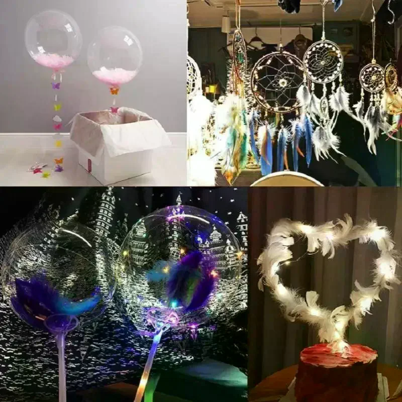 50 peças de penas flutuantes,  - Jewelry Making Party For Adults avaliação e preço