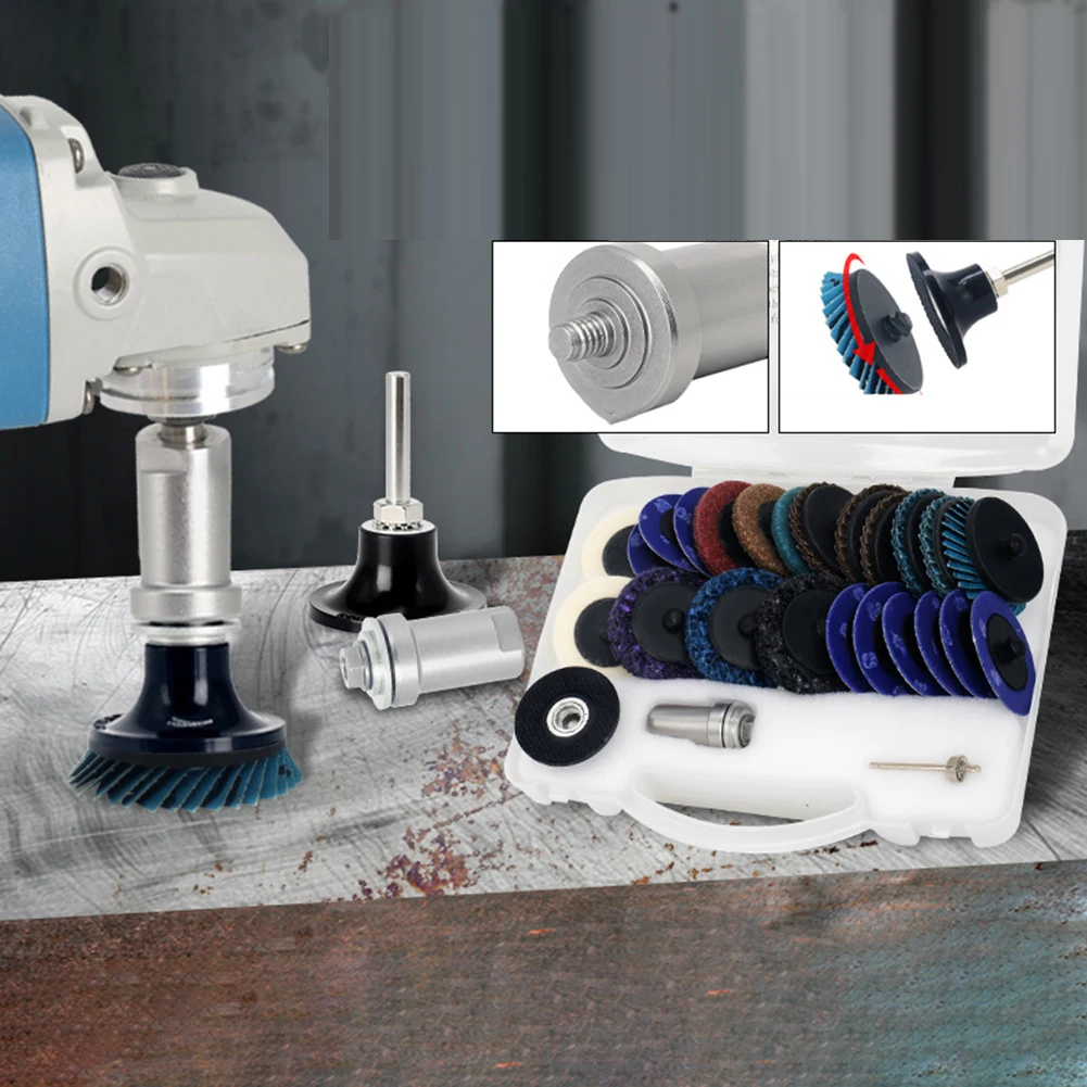 Angle Grinder Adapter M10  FOR M14  Conversion Kit For Sanding Polishing Quick Change Conditioning Disc Rotary Tool
