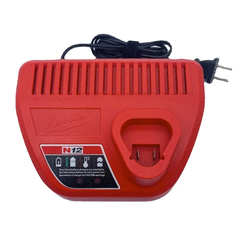 

Portable Lithium Battery Charger Rechargeable Battery Charger for Milwaukee M12/N12 Lithium Batteries Power Tool Battery Charger