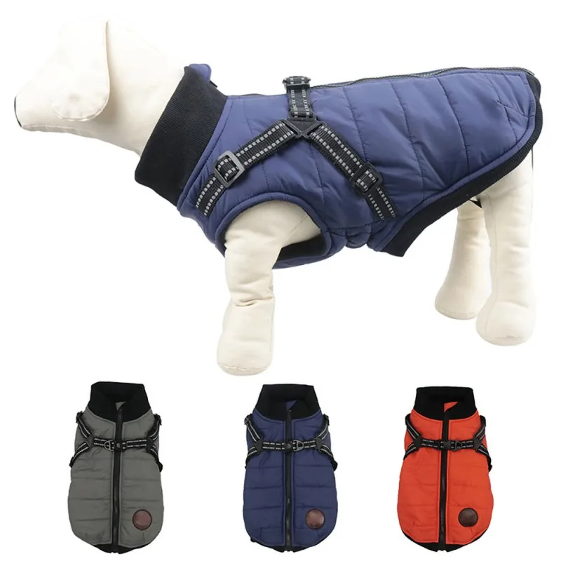 Dog Coats for Small Medium Dogs Winter Dog Coat Dog Jacket Vest Clothes Dog Harness Coat Small Dog Harness Jackets