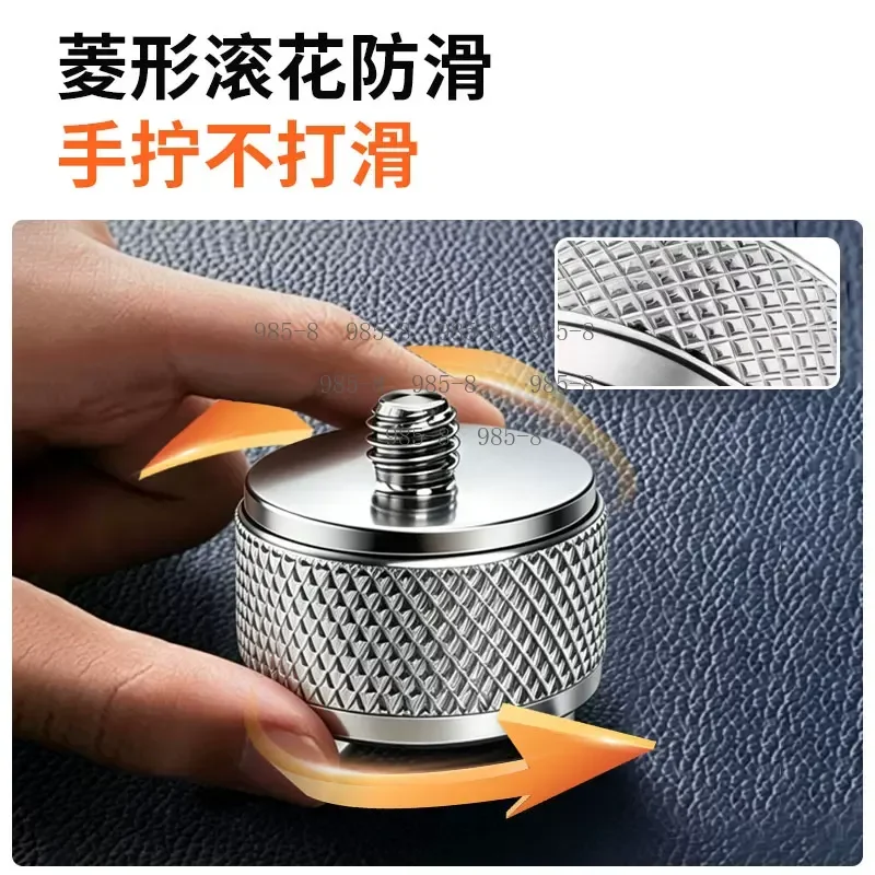 Motor Vibration Sensor Installation Accessory, Stainless Steel Magnetic Base With Magnetic Adsorption Fixing Structure