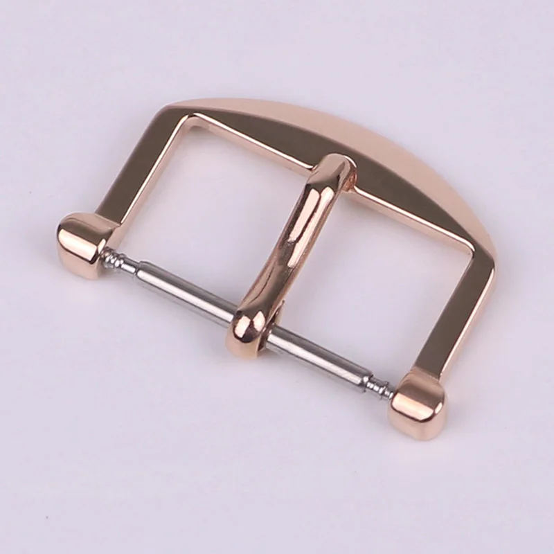 XIANERSHANG Male Custom I-W-C PORTOFINO Watch Clasp 18MM Belt Buckle 316L Stainless Steel Polishing Pin Buckle Watch Accessories