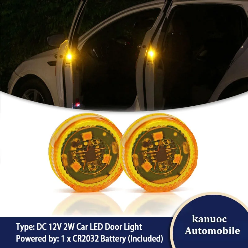 Car LED Opening Door Safety Warning Anti-collision Lights For Mercedes Benz A C E CLA GLC Class W117 W176 W177 W205 W204 W213