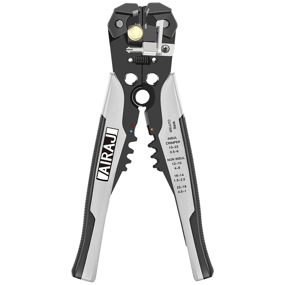 AIRAJ Multifunctional Universal Wire Stripping Pliers Professional Electrician Anti Slip Insulation Maintenance Hardware Tool