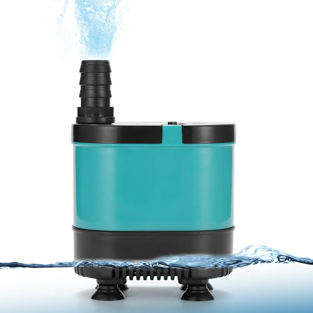 

220V Pump Home Submersible Water Pump Submersible Waterfall Silent Fountain Pump for aquarium fish tank Garden Fountain 220V