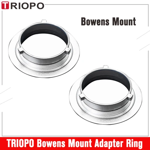 TRIOPO Bowens 마운트 어댑터 링 수신기 어댑터, TRIOPO KS 시리즈 55 65 90 120cm 팔각형 소프트박스용 