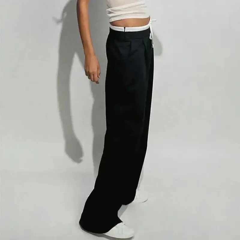 

Faionable Straight Leg Ladies Trousers Autumn Winter New Arrival U 45 Cross-Border Sle Comfortable Casual Sportswear Set