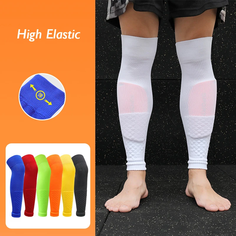 1 Pair Over-Knee Football Legwarmers Running Basketball Soccer Cycling Sport Leg Sleeves Long Tube Socks for Calves Stockings