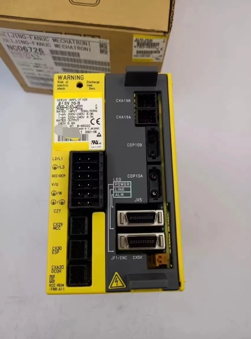 A06B-6160-H002 For FANUC A06B-6160-H002 Servo Drive Amplifier Used