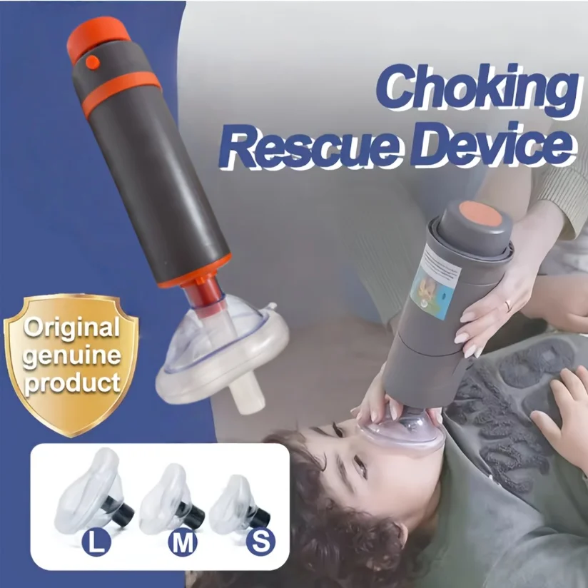 Portable Choking Rescue Device Emergency Airway Assist Kit for Adult Child Home Outdoor Anti-Suffocation Safety Tool