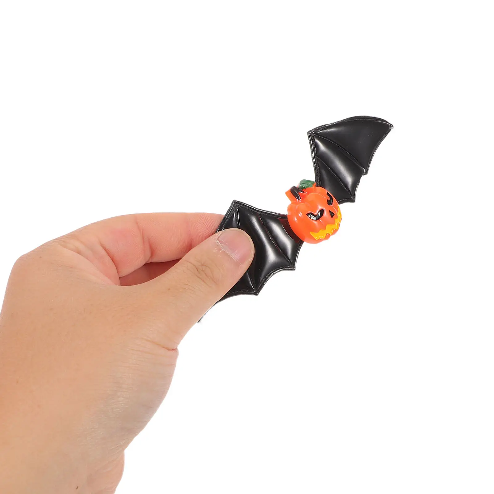 

8Pcs Halloween Hair Clips Pumpkin Bat Wing Hairpin Lightweight Side Clip Cosplay Party Accessories Bat Pumpkin Hair Clip