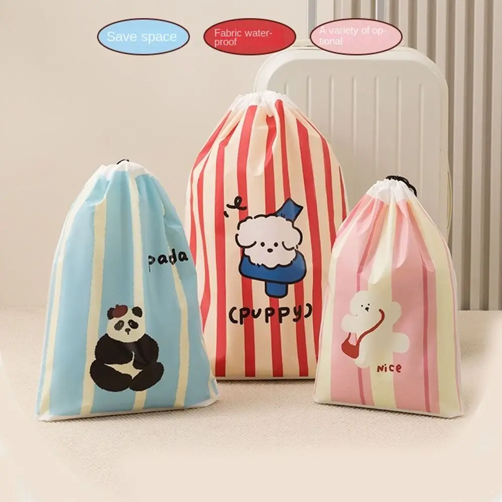 

Dust-proof Drawstring Storage Bag Moisture-proof Waterproof Clothes Shoe Packing Bag Space Saving Large Capacity