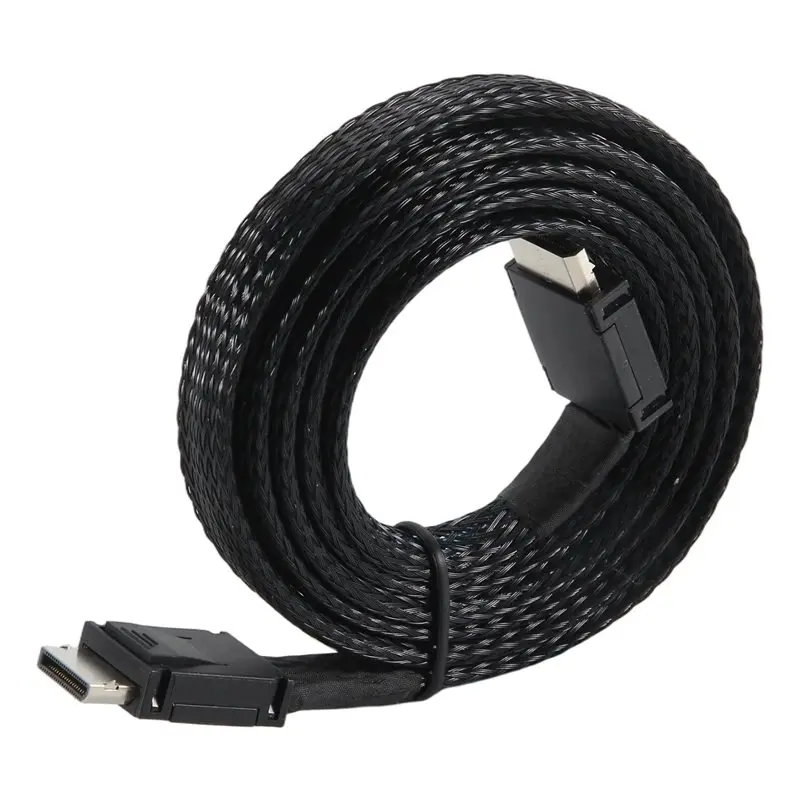 Superior PCIE Oculink SFF 8611 4I To MINI SAS SFF-8611 4I Server Super Speed Cable Data Extension Cable Data Transfer Line 1M