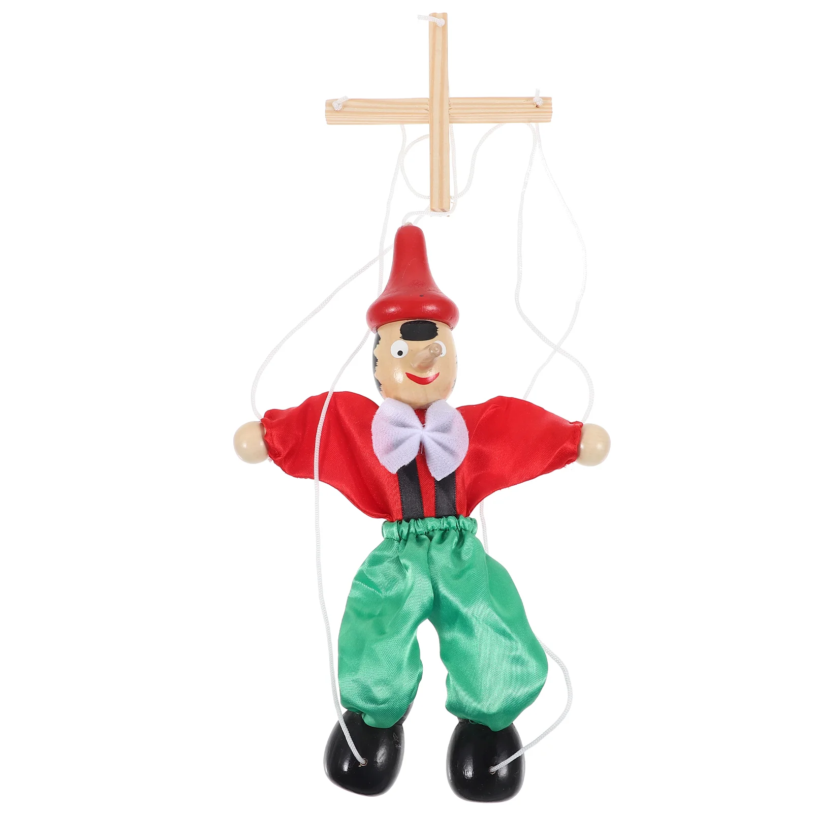 Marionette Marionette Persone in legno Figure Giocattoli per bambini Divertenti figurine artigianali per bambini