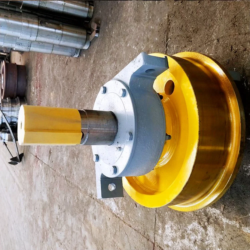 Wheel Winch Crane Black Silver Concave Forged Wheel Wheel Carriag Doorcrane Part Overhead