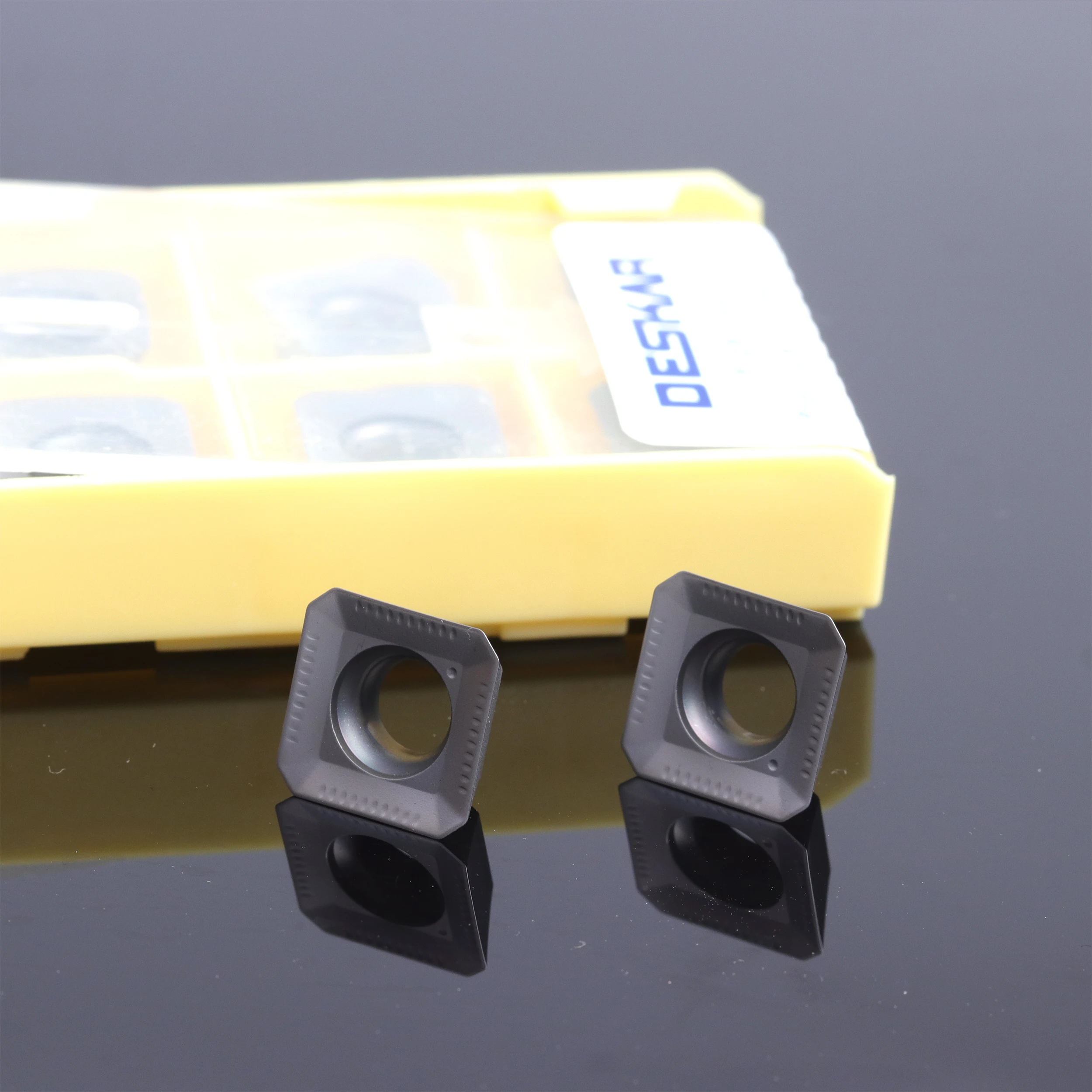 Imagem -03 - Deskar Sekt1204 Aftn xm Lf6018 Lda Torno de Fresagem Inserção Carboneto Lâmina Usinagem Cnc Fresagem Torneamento Ferramentas Sekt 1204 Inserção