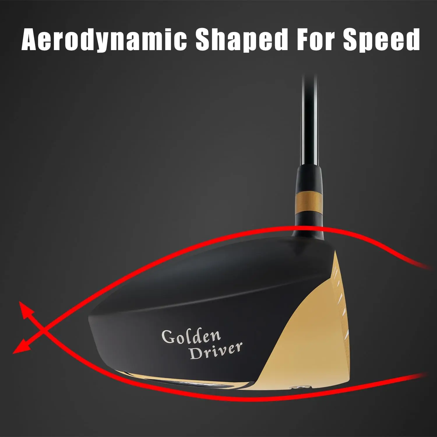 MAZEL 460cc Titanium Golf Driver Men اليد اليمنى الجرافيت رمح للمسافة #4