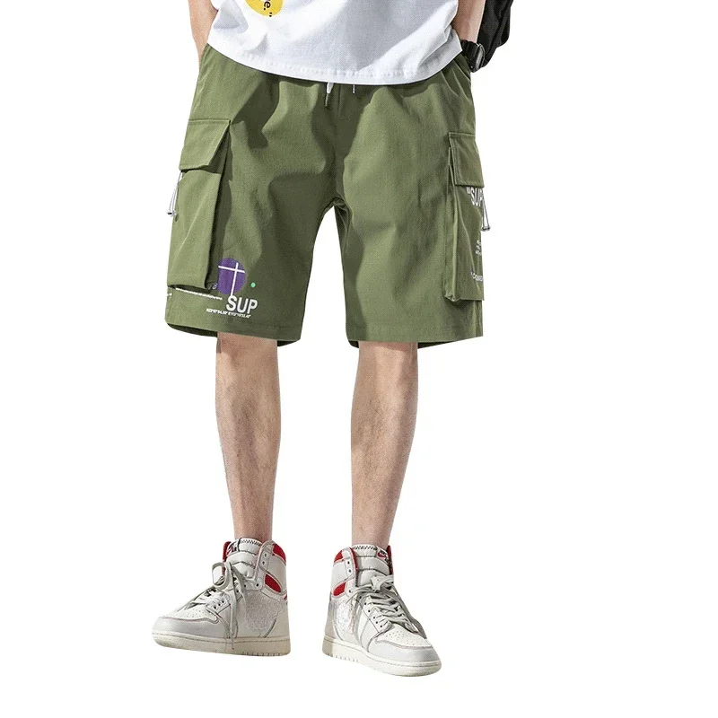High Quality Cargo Shorts Men Invisible Zipper Open Crotch Summer Outdoor Sex Dating or Hospitalized Men's Convenient Pants